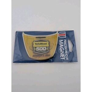 Wincraft Nascar Yellawood 500 Talladega 2022 Yellow Car Hood Magnet Ornament New